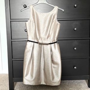 WHBM Champagne cocktail Dress